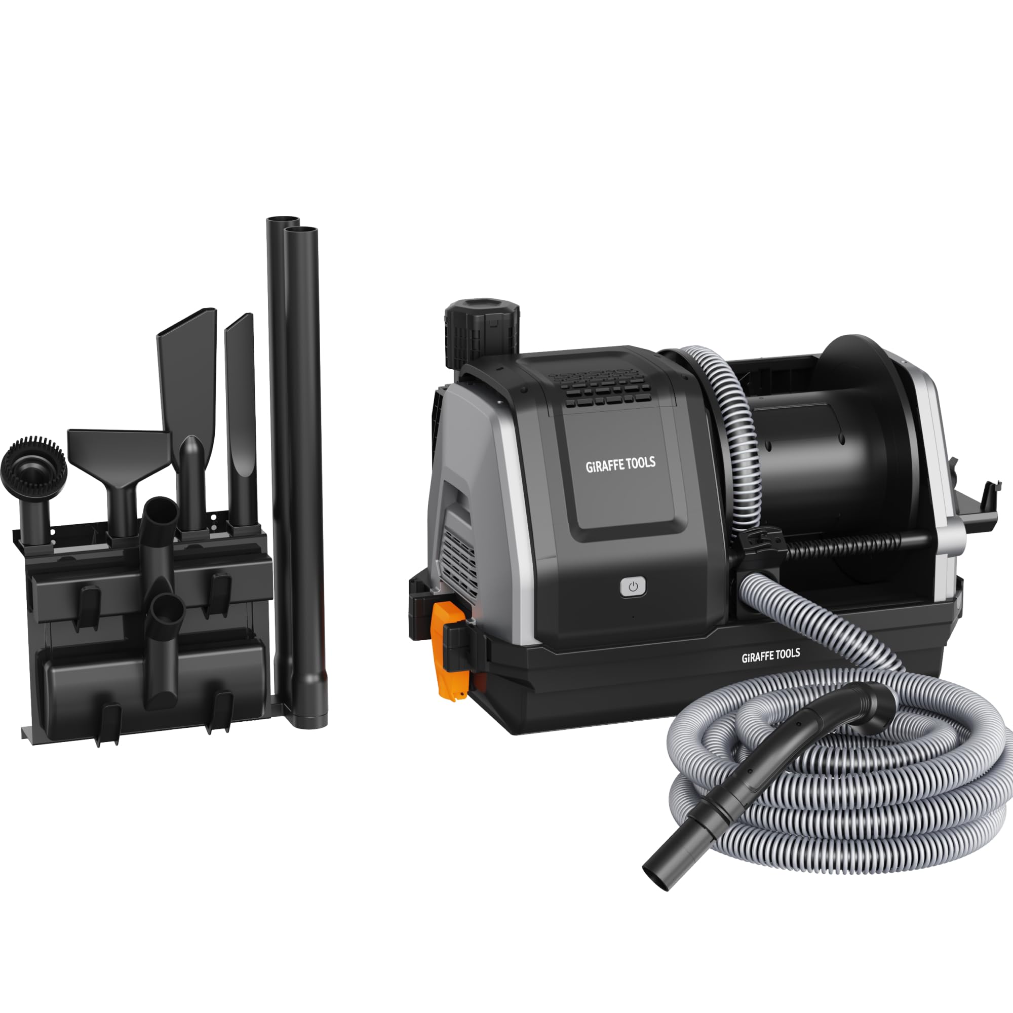 Giraffe Tools Grandstorm Retractable Vacuum Cleaner with 30 FT